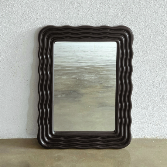 Abian Mirror Pigura Cermin Dinding Kayu Jati