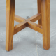 Bangku Stool Kayu Jati Minimalis Retro