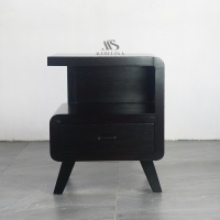 Jovani Nakas Bedside Tempat Tidur Scandinavian 1 Laci