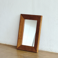 Kai Mirror Pigura Cermin Dinding Kayu Jati