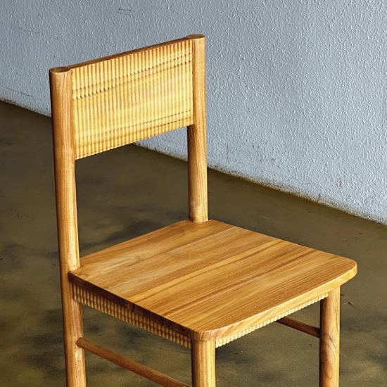 Mika Chair Kursi Makan Sederhana Minimalis Japandi