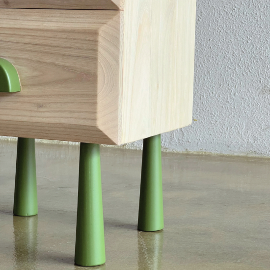 Naya Bedside Nakas Bedside Retro Modern