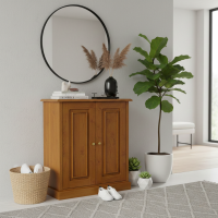 Cabinet Lemari Sepatu Sandal Kayu Jati Minimalis