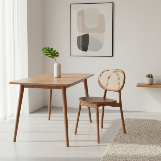 Cocoa Chair Kursi Makan Minimalis Retro Solid Base Cocoa Chair Kursi Makan Minimalis Retro Solid Base