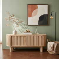 Fania TV Console Bufet Meja TV Minimalis Retro