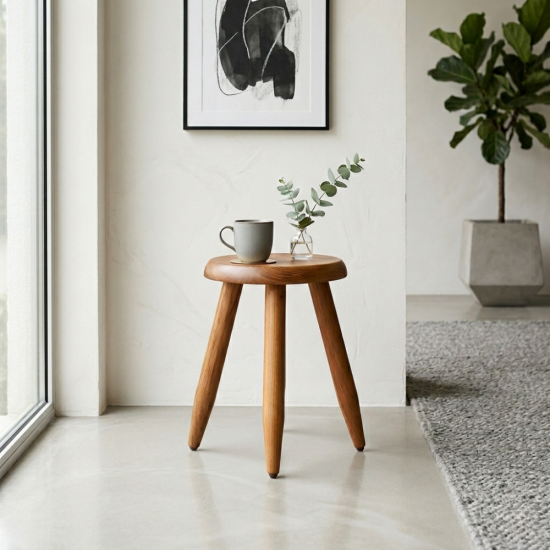 Hanui Stool Bangku Stool Retro Kayu Jati Hanui Stool Bangku Stool Retro Kayu Jati