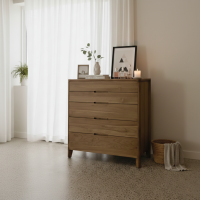 Horizon 5-Drawer Chest Reclaimed Teak Dresser
