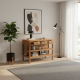 Island Console Table Meja Konsul Minimalis 3 Laci Island Console Table Meja Konsul Minimalis 3 Laci