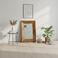 Kai Mirror Pigura Cermin Dinding Kayu Jati