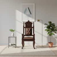 Kursi Hakim Pengadilan Klasik Kayu Jati