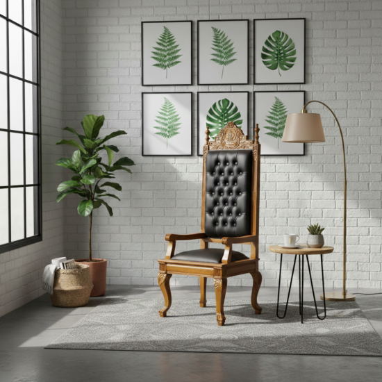 Kursi Jaksa Hakim Pengadilan Full Kayu Jati Ukiran Jepara