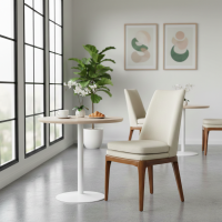 Kursi Makan Cafe Minimalis Scandinavian Modern Jok