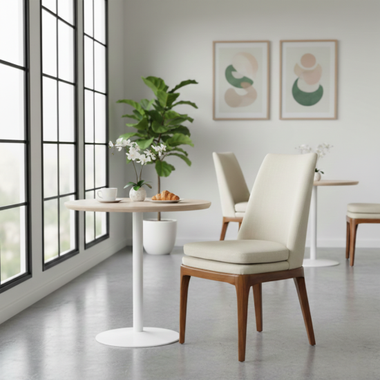 Kursi Makan Cafe Minimalis Scandinavian Modern Jok