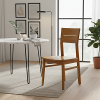 Kursi Makan Minimalis Kayu Jati Solid