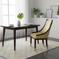 Kursi Makan Minimalis Klasik Modern Kain Jok Bludru