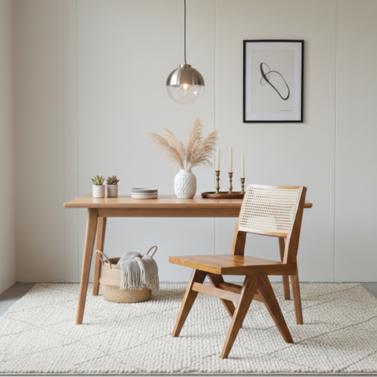 Kursi Makan Minimalis Scandinavian Style