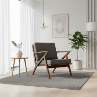 Kursi Sofa Santai Minimalis Scandinavian Mid-Century