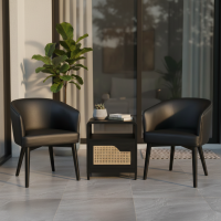 Kursi Teras Jok Set Meja Nakas Kaki Besi Modern