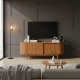 Laila TV Cabinet Bufet Meja TV Jati