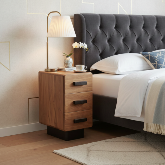 Lila Bedside Meja Nakas Minimalis Modern