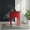 Meja Altar Sembahyang Minimalis Full Kayu Jati Finishing Red