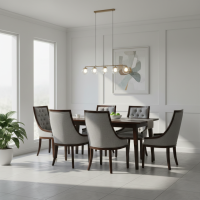 Meja Makan Jati Set 4 Kursi Jok Minimalis Modern