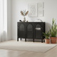 Mia Sideboard Bufet Minimalis Kontemporer Kayu Jati Solid Mia Sideboard Bufet Minimalis Kontemporer Kayu Jati Solid