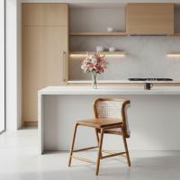 Najam Chair Kursi Makan Retro Kombinasi Anyaman