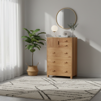 Nakyla Chest of Drawer Nakas Arsip Tempat Penyimpanan Laci