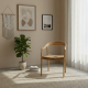 Selly Teak Water Based Retro Dining Chair Selly Teak Water Based Retro Dining Chair