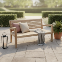 The Lumbung Reclaimed Teak Outdoor Bench
