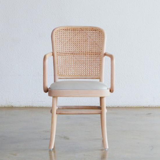 Rina Chair Kursi Makan Tanganan Retro Kombinasi Anyaman
