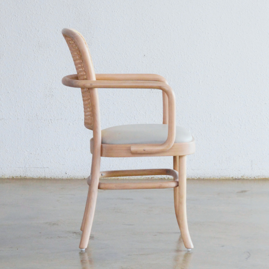 Rina Chair Kursi Makan Tanganan Retro Kombinasi Anyaman