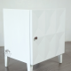 Sahil Nakas Bedside Scandinavian Modern Finishing Putih