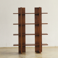 Yuki Book Shelf Rak Buku dan Pajangan Serbaguna 4 Susun