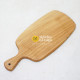 Talenan Kayu Jati Solid Jepara 40x18x2 cm