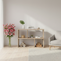 Minimalist Reclaimed Teak Wood Shelf