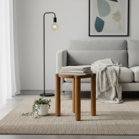 Ollie Stool Kursi Stool Retro Minimalis Mid-Century