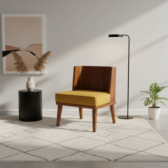 Ottawa Chair Kursi Aksen Sofa Santai Minimalis Scandinavian