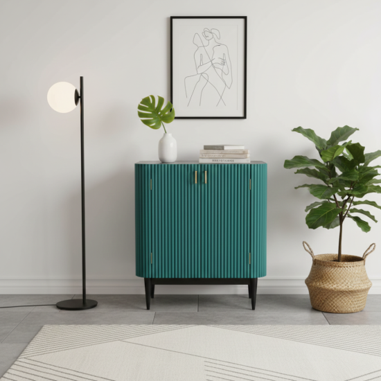 Parsa Sideboard Lemari Bufet Cabinet Retro Modern
