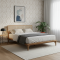 Ranjang Dipan Minimalis Jati Scandinavian Modern