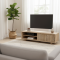 Reclaimed Teak Slider Media Console