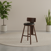 Safee Bar Stool Kursi Bar Cafe Kayu Jati