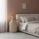 Salur Bedside Meja Nakas Kamar Tidur Mid-Century