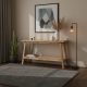 Scandi Rustic Reclaimed Teak Console Table