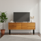 Scandinavian Minimalis Bufet Meja TV Kaki Besi Industrial