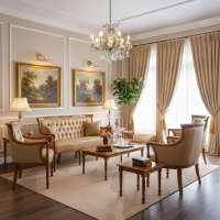 Shena Sofa Ruang Tamu Set 3211 Kayu Jati