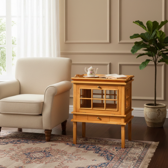 Sidetable Meja Teh Meja Kopi Minimalis Kayu Jati