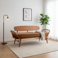 Sofa Kayu Jati Retro Vintage Scandinavian