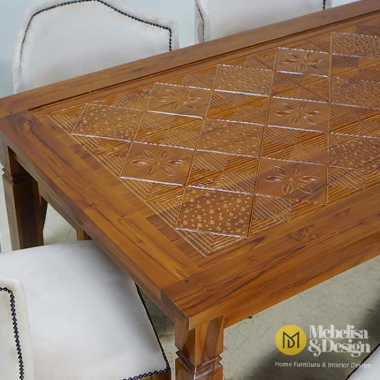 Set Kursi Makan Minimalis Scandinavian Style 6K